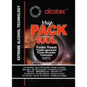 Турбо дрожжи Alcotec Mega pack 100L (на 100 литров)